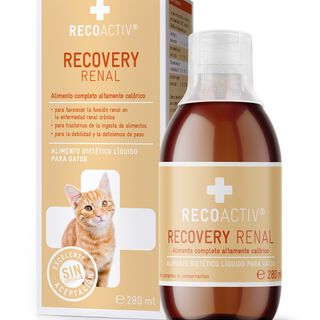 Recoactiv Recovery Renal Tónico suplemento para gatos mayores con problemas renales 