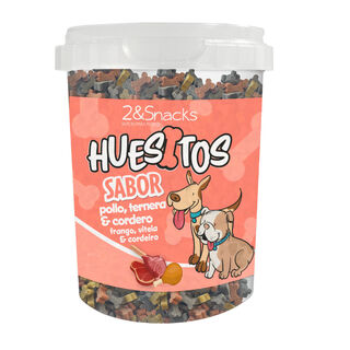 2&Snacks Galletas Mini Hueso Mix para perros