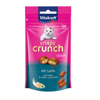 Vitakraft Crispy Crunch Bocaditos Salmón para gatos