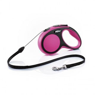 Correa extensible modelo Flexi color Rosa