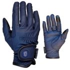 Guarnicioneria Los Nietos Guantes De Equitación Serino Color Azul Equipamiento Para El Caballo , , large image number null