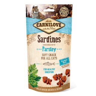Carnilove Galletas Soft Sardinas y Perejil para gatos