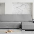 Vipalia Protector Cubresofa Sofa Chaise Longue Derecha Extra Royale 290 cm. Color Gris Oscuro, , large image number null