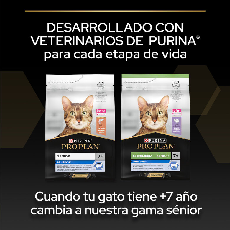 Pro Plan Adult OptiDerma Salmón pienso para gatos, , large image number null