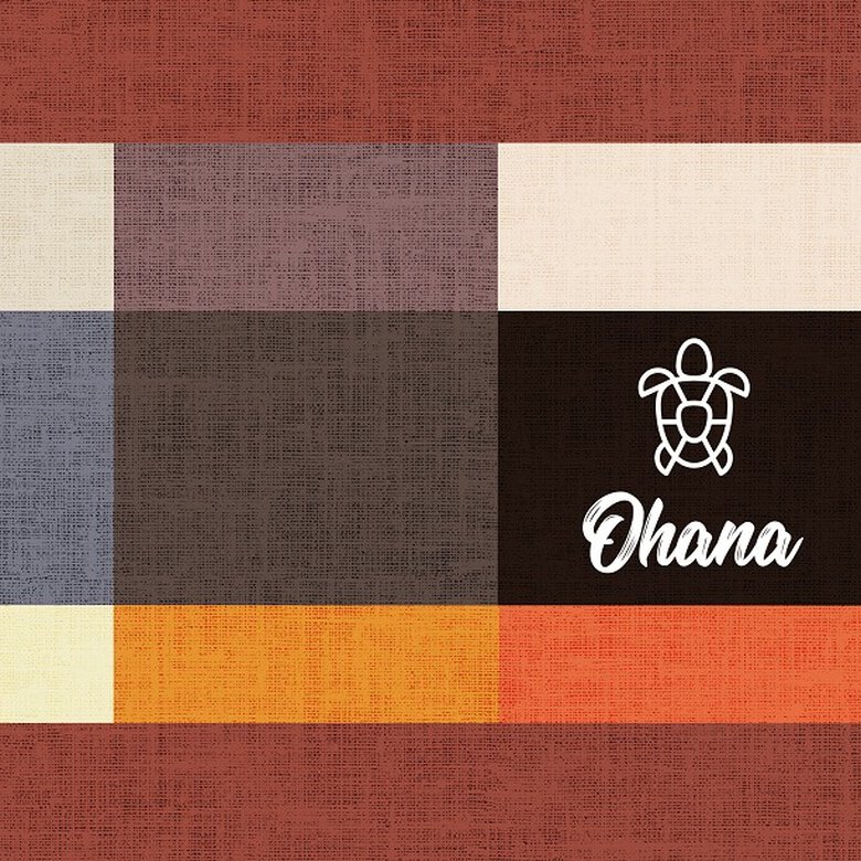 Ohana Honua Cuna Rectangular Patch para perros, , large image number null