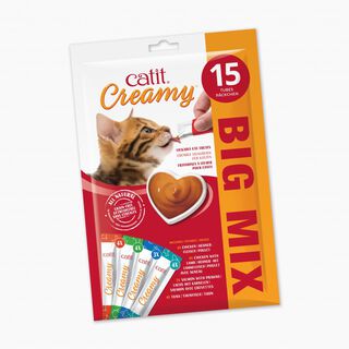Catit Creamy Multipack Snack liquido para gatos