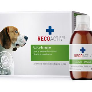 Recoactiv Tónico Inmune suplemento dietético para el apoyo inmunológico para perros