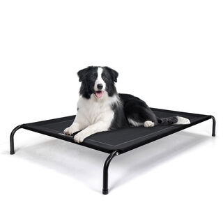 Nobleza Cama Elevada color negro para Perro Pequeño