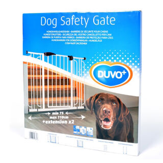 Duvo Barrera de Seguridad con Puerta para perros
