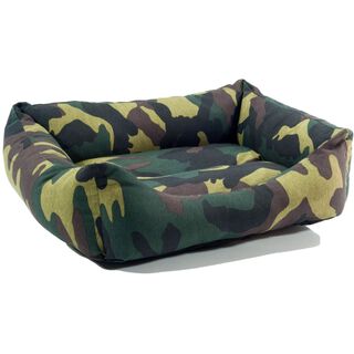 Ion Cama Cuna Cuadrada Camuflaje verde