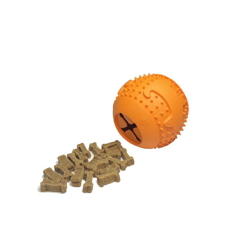 BIMORDISCOS Pelota Portagolosinas FILL BALL para Perros, , large image number null