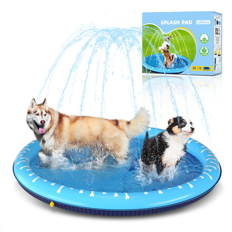 Nobleza Splash Pad Piscina para perros grandes, , large image number null