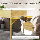 Outsunny Mesa de Cultivo Madera Natural, , large image number null