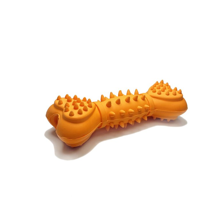 BIMORDISCOS Beep Bone Hueso con Sonido de Goma Natural para Perros, , large image number null