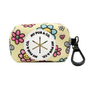 My Pug & Co. Porta bolsas Happy Flowers para perros