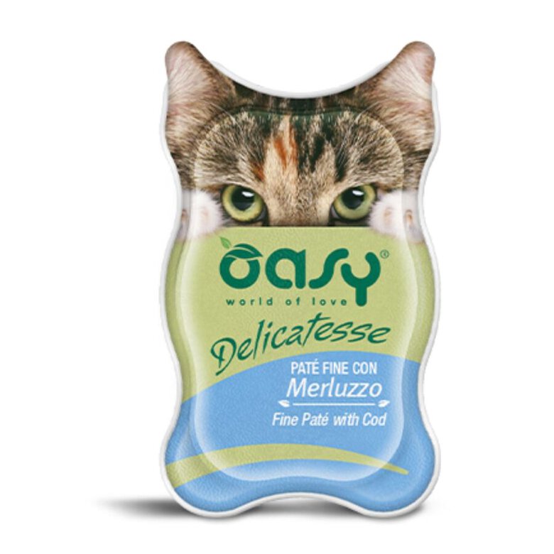 OASY GATO PATE C/BACALAO 85G, , large image number null