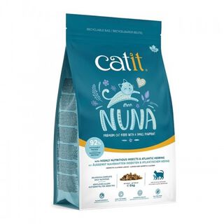 Catit Nuna Insectos y Arenque pienso para gatos