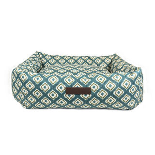 Ladran Gaucho Cama verde impermeable Ikat para perro