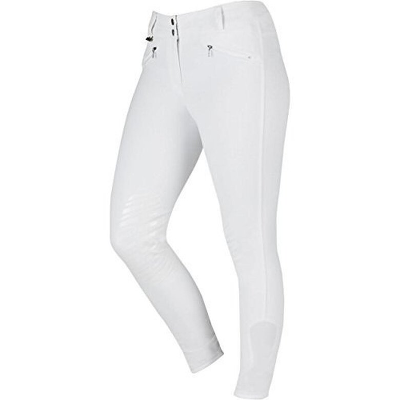 Pantalón de equitación para mujer color Blanco, , large image number null