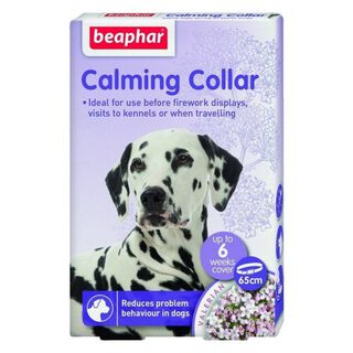 Collar calmante para perros color Variado
