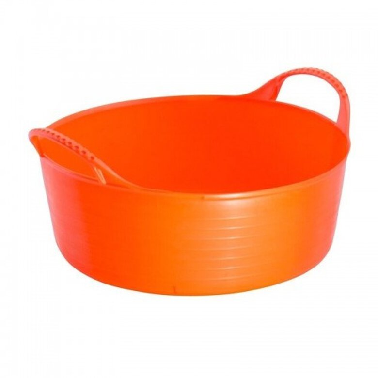 Cubo Tubtrug flexible con poca profundidad color Naranja, , large image number null