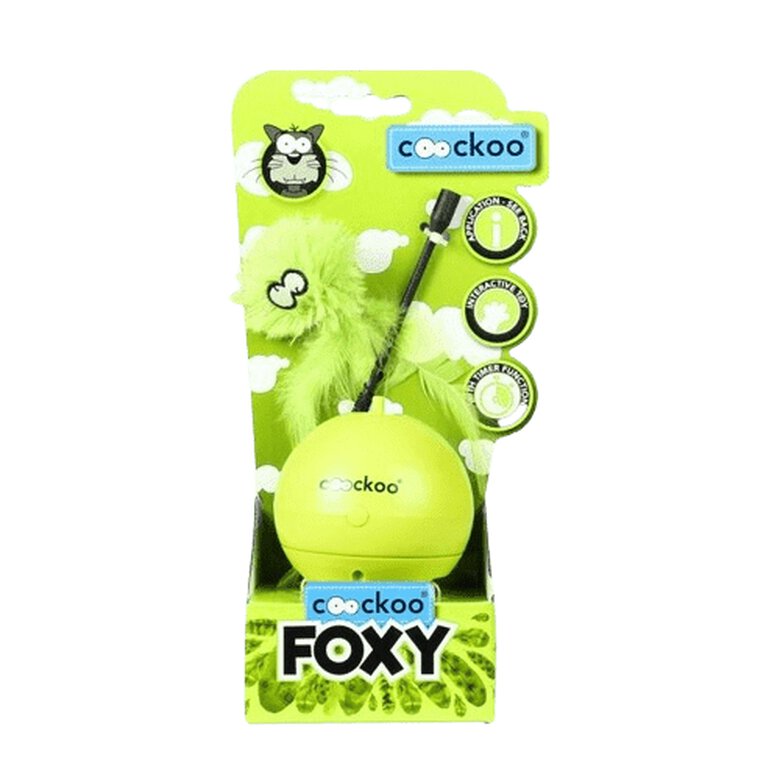 Juguete Interativo Coockoo Foxy Verde Ebi, , large image number null