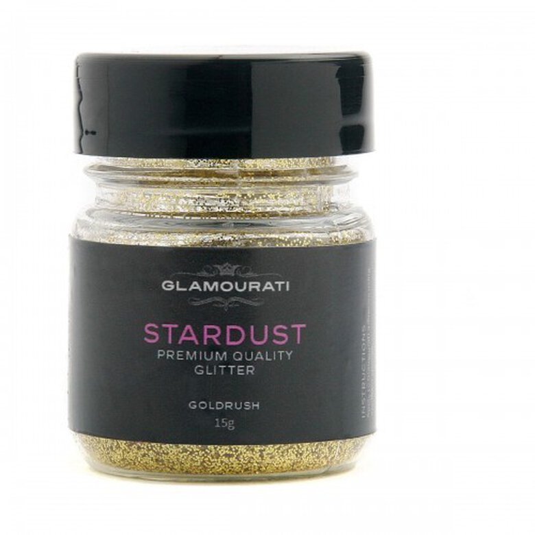 Purpurina Stardust para caballos color Oro Goldrush, , large image number null