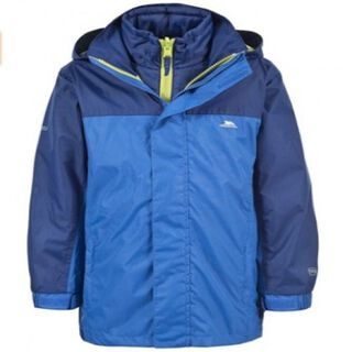 Chaqueta impermeable Trespass Maddox para niños color Azul