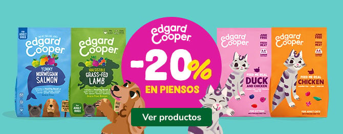 Edgard & Cooper -20% pienso perro y gato