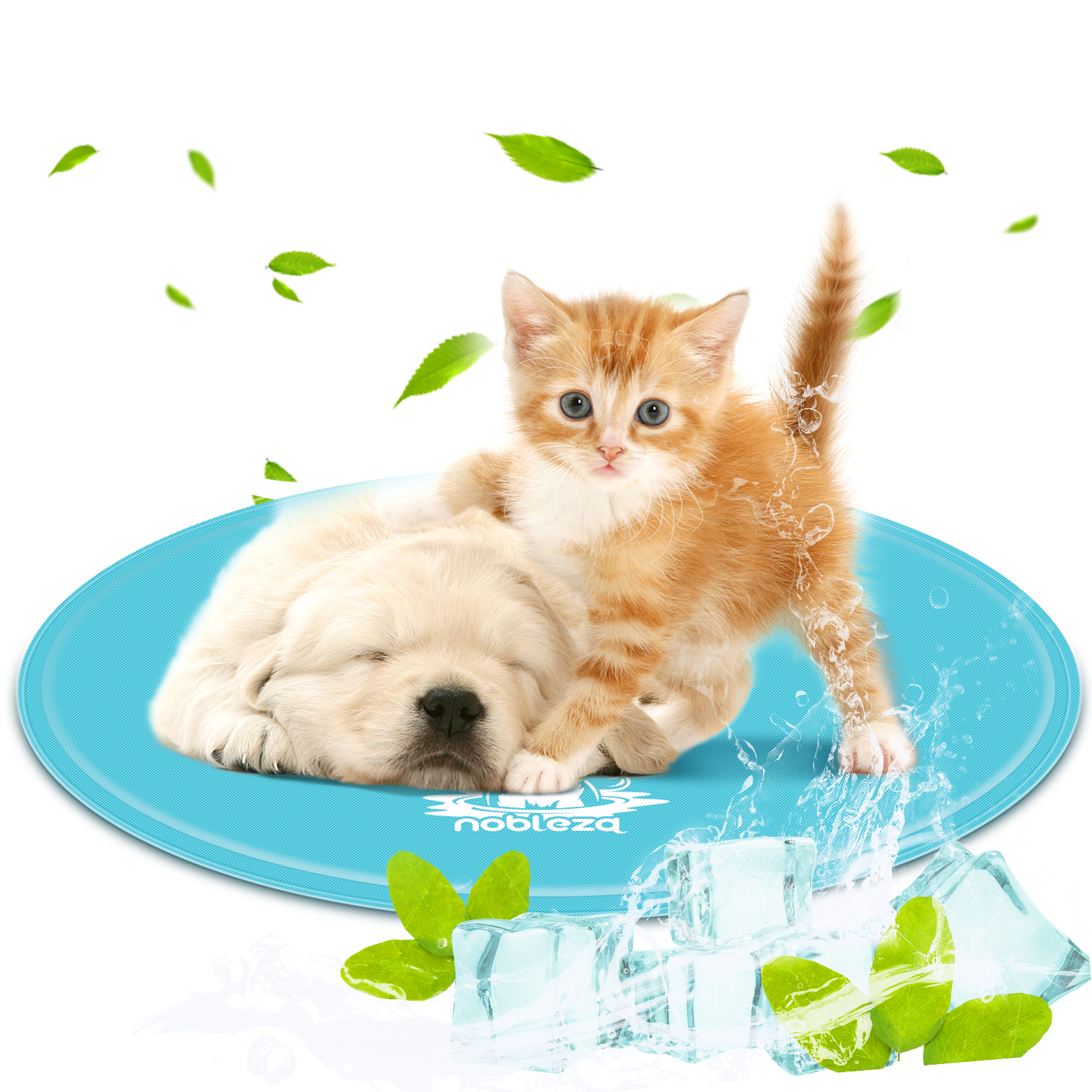 Nobleza Alfombrilla Refrescante con Manta Refrigerante para perros y gatos