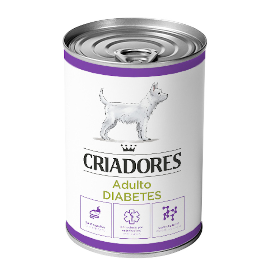 400 g Criadores Dietetic Adulto Diabetes lata para perros