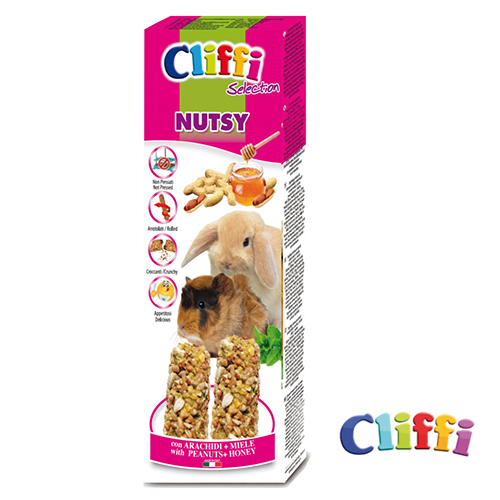 CLIFFI BARRITAS CONEJO Y COBAYA (NUTSY 2 UNI ( 110 GRS ))