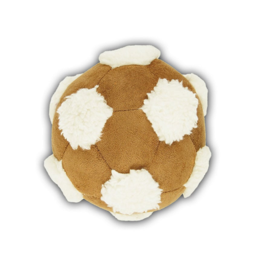 Tootoy! Comfy Football  Beige Pelota de Peluche para perros