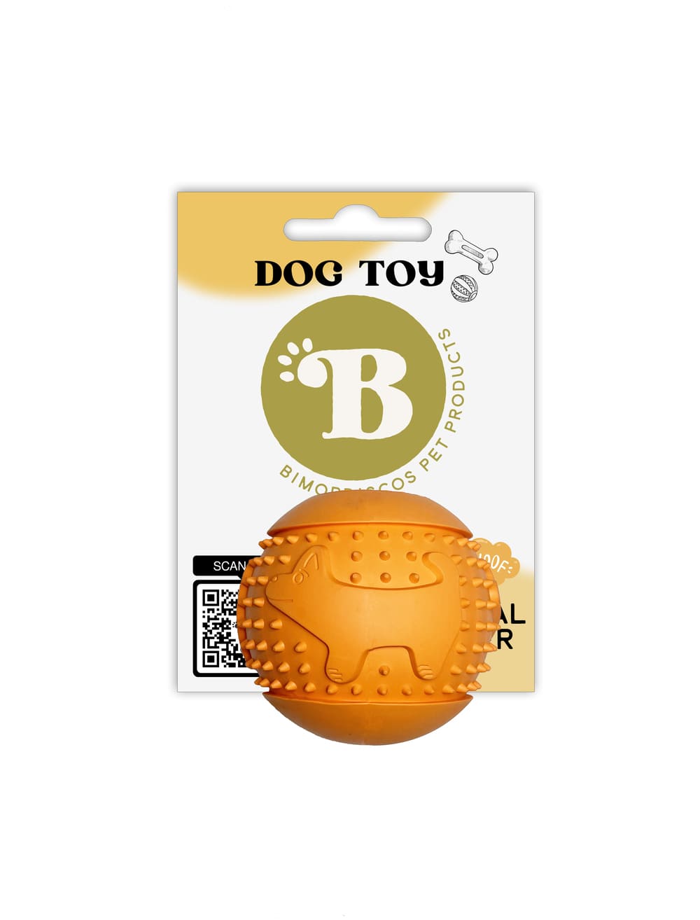 BIMORDISCOS Pelota Portagolosinas FILL BALL para Perros