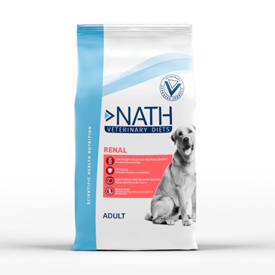 12 kg Nath Veterinary Diets Renal pienso para perros