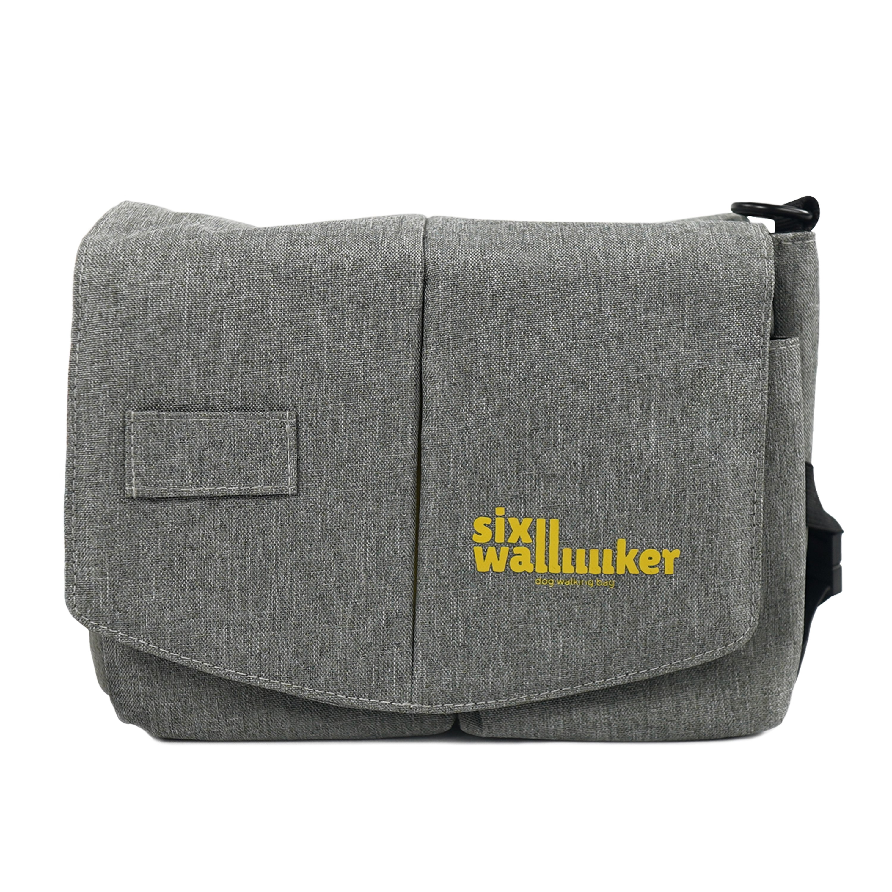 SixWalker Multifuncional bolsa de paseo para perros con 9 bolsillos para perros accesorios + 2 bolsas chuches para perros