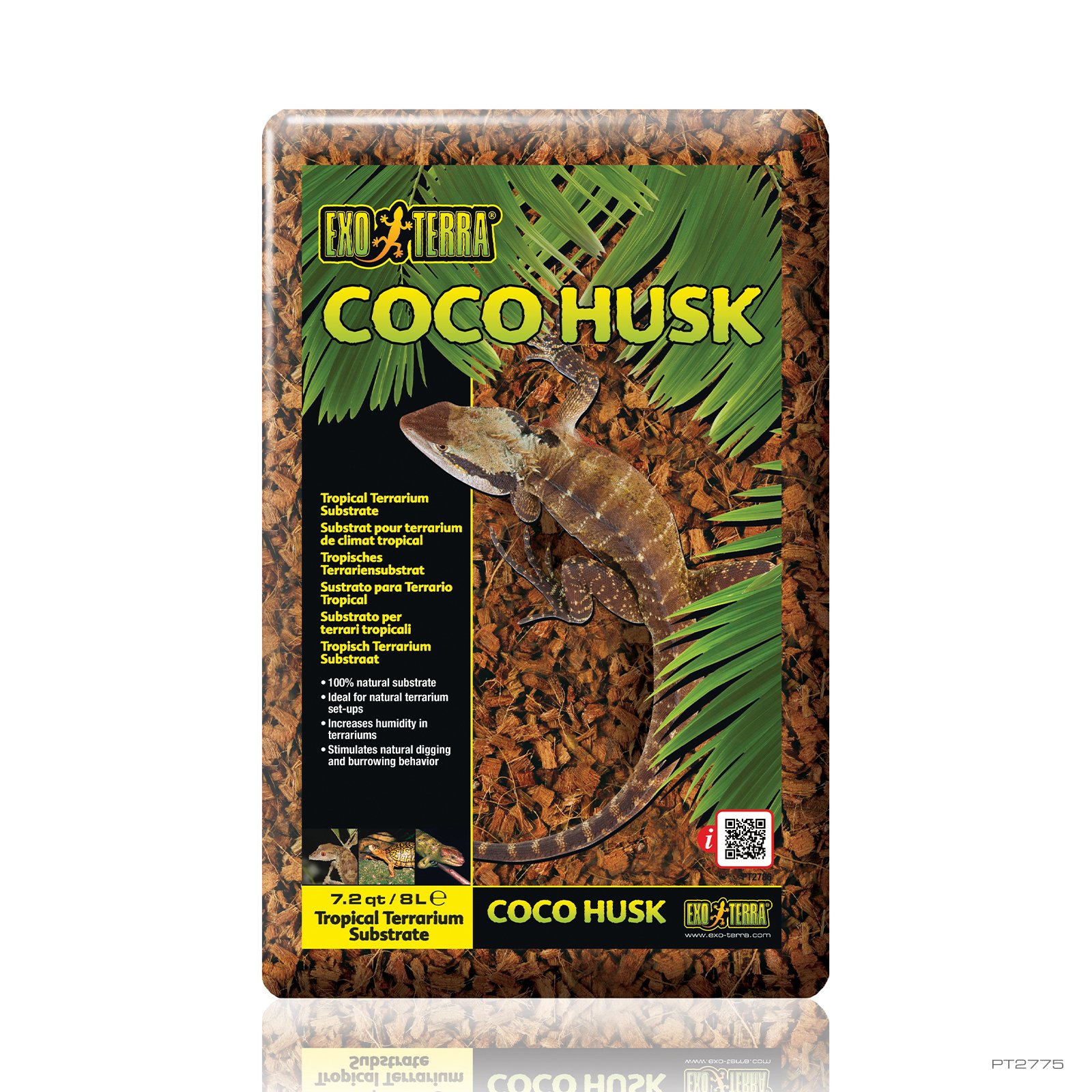 Sustrato para reptiles Exo-Terra Coco Husk