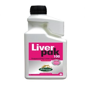Mervue LiverPak Liquid suplemento para caballos
