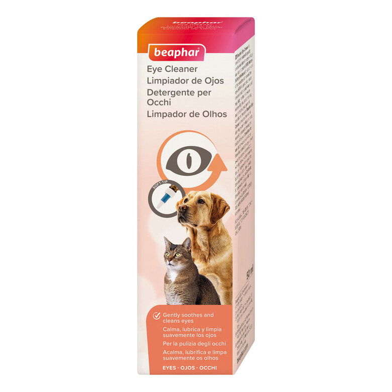 0.5 L Beaphar Limpiador de Ojos para perros y gatos