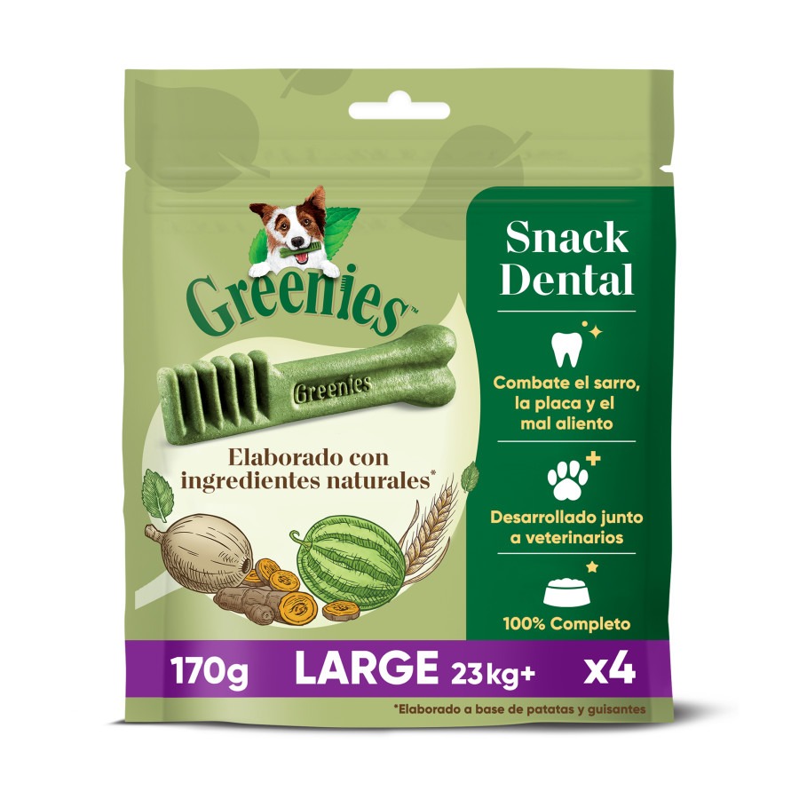 Greenies Snacks Dentales Naturales para perros grandes